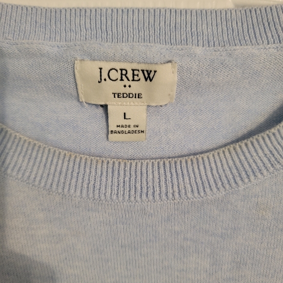 J.Crew Light Blue Sweater - Picture 3 of 4